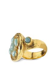 Goossens gem-embellished ring - Oro