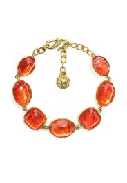 Goossens Cabochons faceted-quartz bracelet - Oro