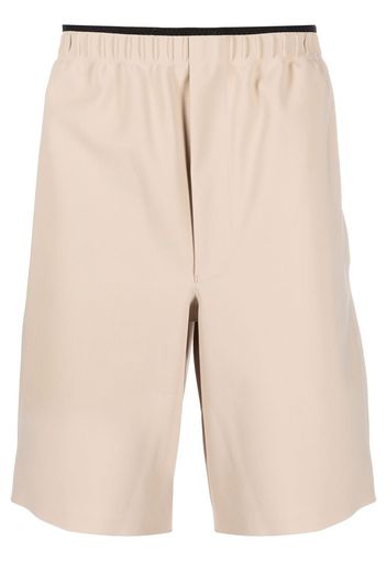 GR10K elasticated-waistband shorts - Toni neutri