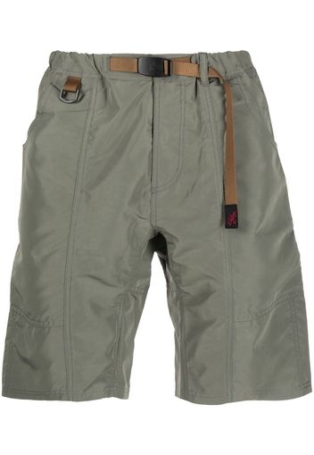 Gramicci belted-waist knee-length shorts - Grigio