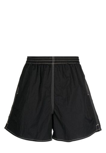 Gramicci contrast-stitching shorts - Nero