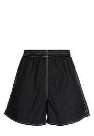 Gramicci contrast-stitching shorts - Nero