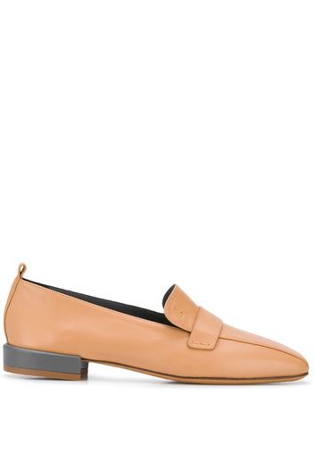 square toe loafers