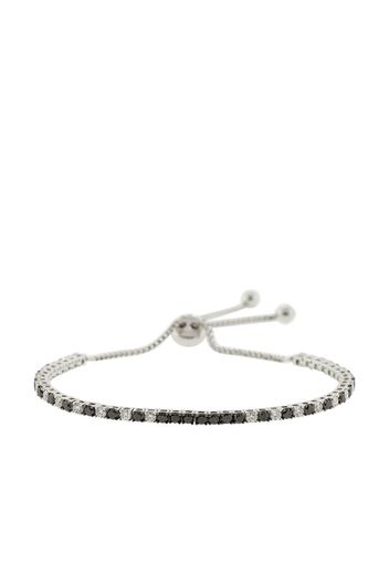 18kt white gold diamond Bolo bracelet