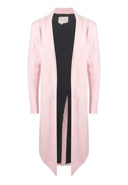 Greg Lauren single-breasted wool coat - Rosa