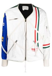 Greg Lauren Racer Modern Flight jacket - Bianco