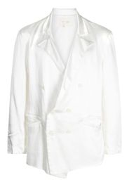 Greg Lauren Giacca doppiopetto - Bianco