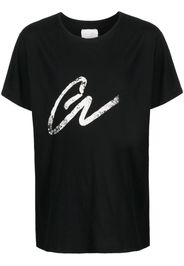 Greg Lauren logo-print cotton T-shirt - Nero