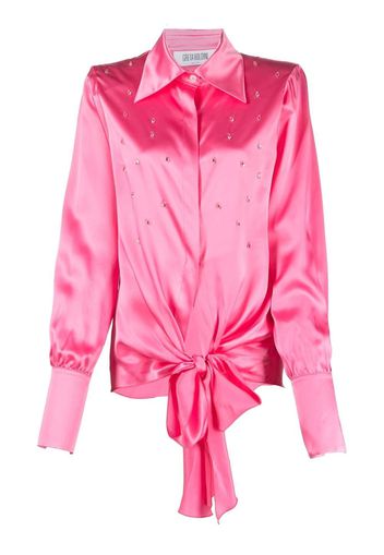 GRETA BOLDINI Camicia con decorazione - Rosa