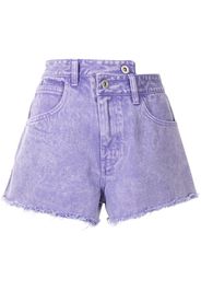 Ground Zero washed denim shorts - Viola