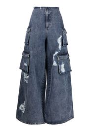 Ground Zero Jeans a gamba ampia - Blu