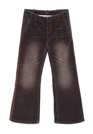 Ground Zero Pantaloni svasati in cotone - Marrone
