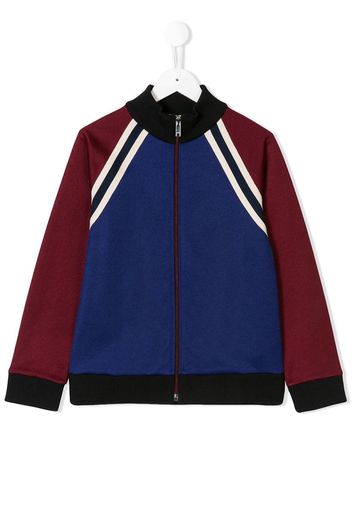 Bomber color-block