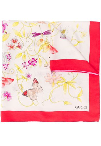 Foulard a fiori anni '80