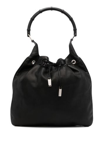 Gucci Pre-Owned Borsa tote Bamboo - Nero