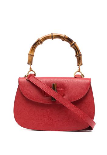 Gucci Pre-Owned Borsa a mano Bamboo - Rosso