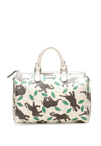 Gucci Pre-Owned Borsa a mano con stampa Joy Boston - Bianco