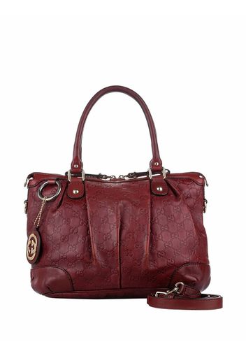 Gucci Pre-Owned Borsa tote 2way Guccissima Sukey - Rosso