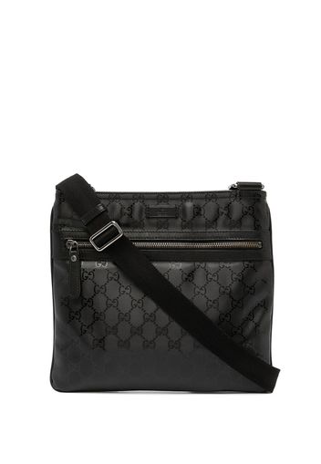 Gucci Pre-Owned Borsa a tracolla con motivo GG - Nero