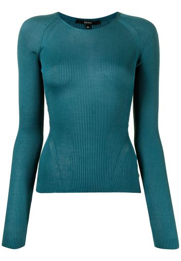 Gucci Pre-Owned Top a girocollo - Verde