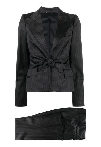 Gucci Pre-Owned Blazer con fiocco anni 2000 - Nero