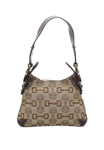 Gucci Pre-Owned Horsebit Glam shoulder bag - Toni neutri