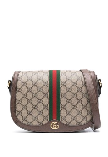 Gucci Pre-Owned small Ophidia GG Supreme crossbody bag - Marrone