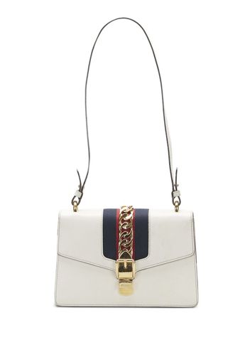 Gucci Pre-Owned Sylvie leather shoulder bag - Bianco