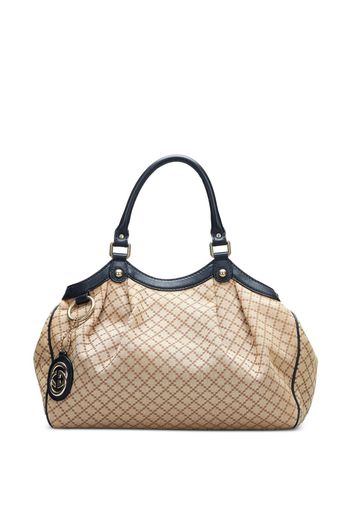 Gucci Pre-Owned Sukey Diamante canvas tote bag - Toni neutri