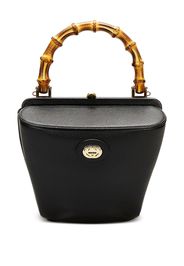 Gucci Pre-Owned Bamboo bucket satchel bag - Nero