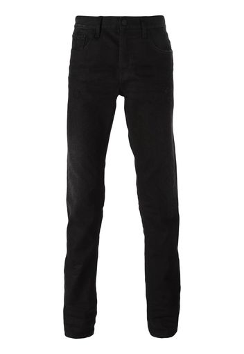 Gucci stonewashed classic jeans - Nero