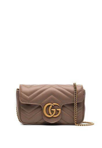 neutral GG Marmont super mini bag