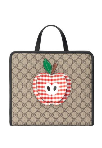 GG Canvas Supreme appliqued shoulder bag