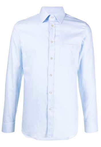 Gucci Camicia con ricamo - Blu