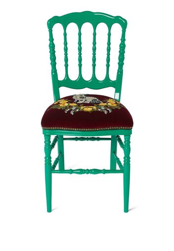 Francesina' chair, emerald