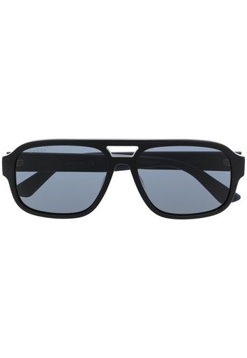 Gucci Eyewear Occhiali da sole modello aviator - Blu