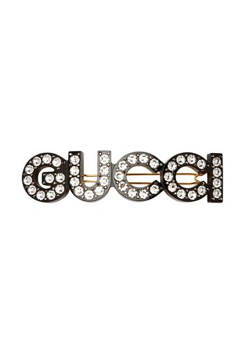 Gucci GCCI BLK LOGO HAIRCLP - Nero