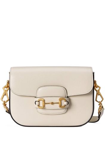 Gucci Borsa mini con morsetto 1955 - Bianco