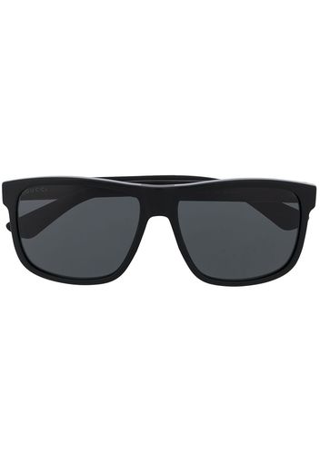 Gucci Eyewear Occhiali da sole squadrati - Nero