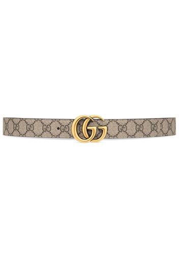 Gucci GG Marmont reversible belt - Toni neutri