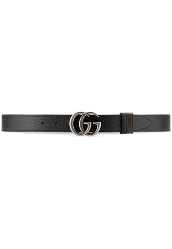 Gucci GG Marmont reversible belt - Nero