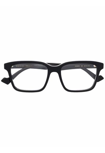 Gucci Eyewear Occhiali squadrati - Nero