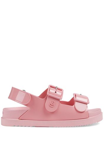 Gucci Sandali con Doppia G mini - Rosa