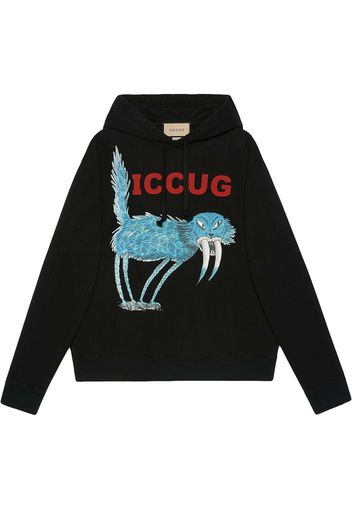 Gucci x Freya Hartas ICCUG hoodie - Nero