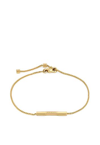 Gucci 18kt yellow gold Link to Love logo bar bracelet - Oro