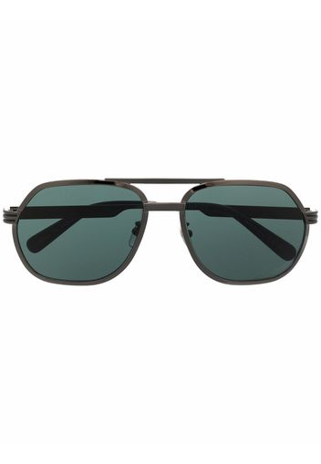 Gucci Eyewear aviator-frame tinted sunglasses - Grigio