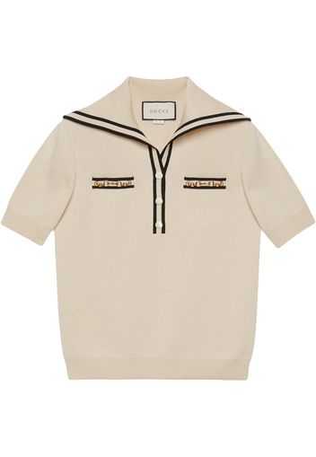 Gucci Top Horsebit - Bianco