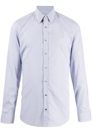 Gucci Camicia gessata - Blu