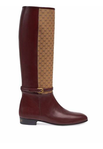 Gucci GG knee-high boots - Rosso