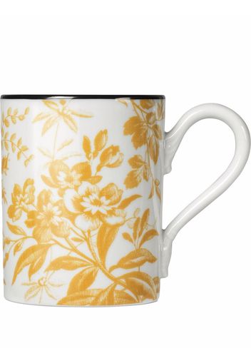 Gucci Tazza Herbarium con stampa - Giallo